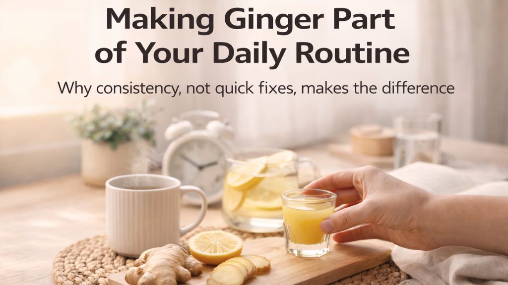 Making Ginger Part of Your Daily Routine | Gam's Protein UK Making Ginger Part of Your Daily Routine