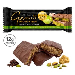 Gam's Protein Dubai Style Bar Pistachio 60g