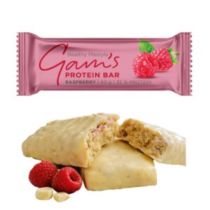 Gam's Protein Bar Raspberry 50g