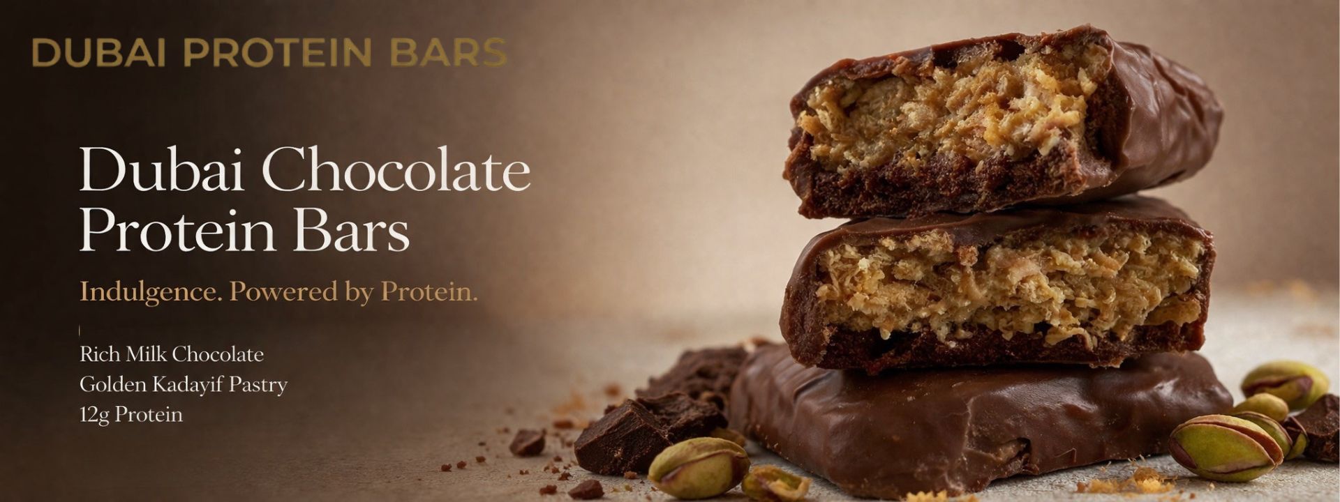 Dubai Chocolate Protein Bars