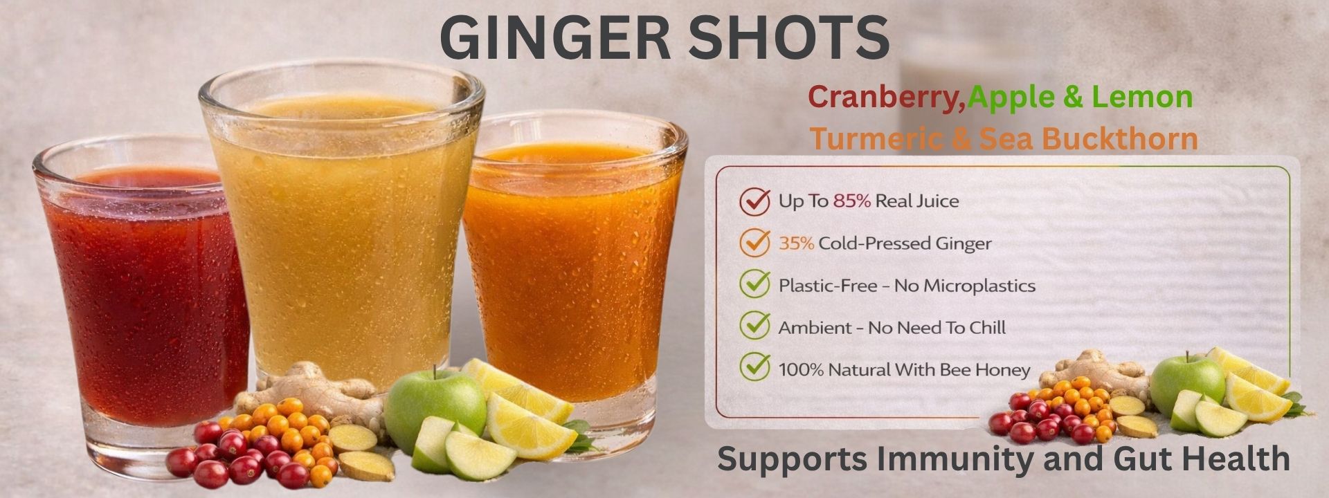 Gam's Ginger Shots