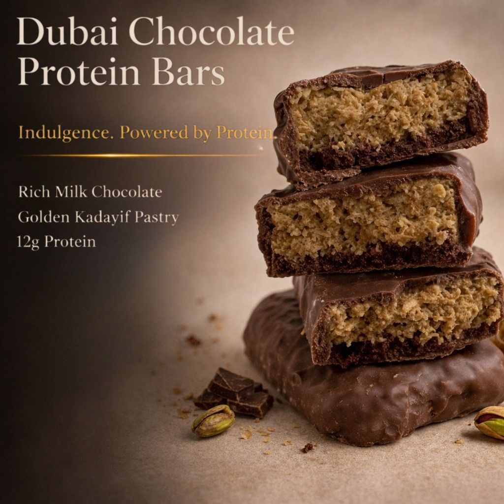 Dubai Chocolate Protein Bars